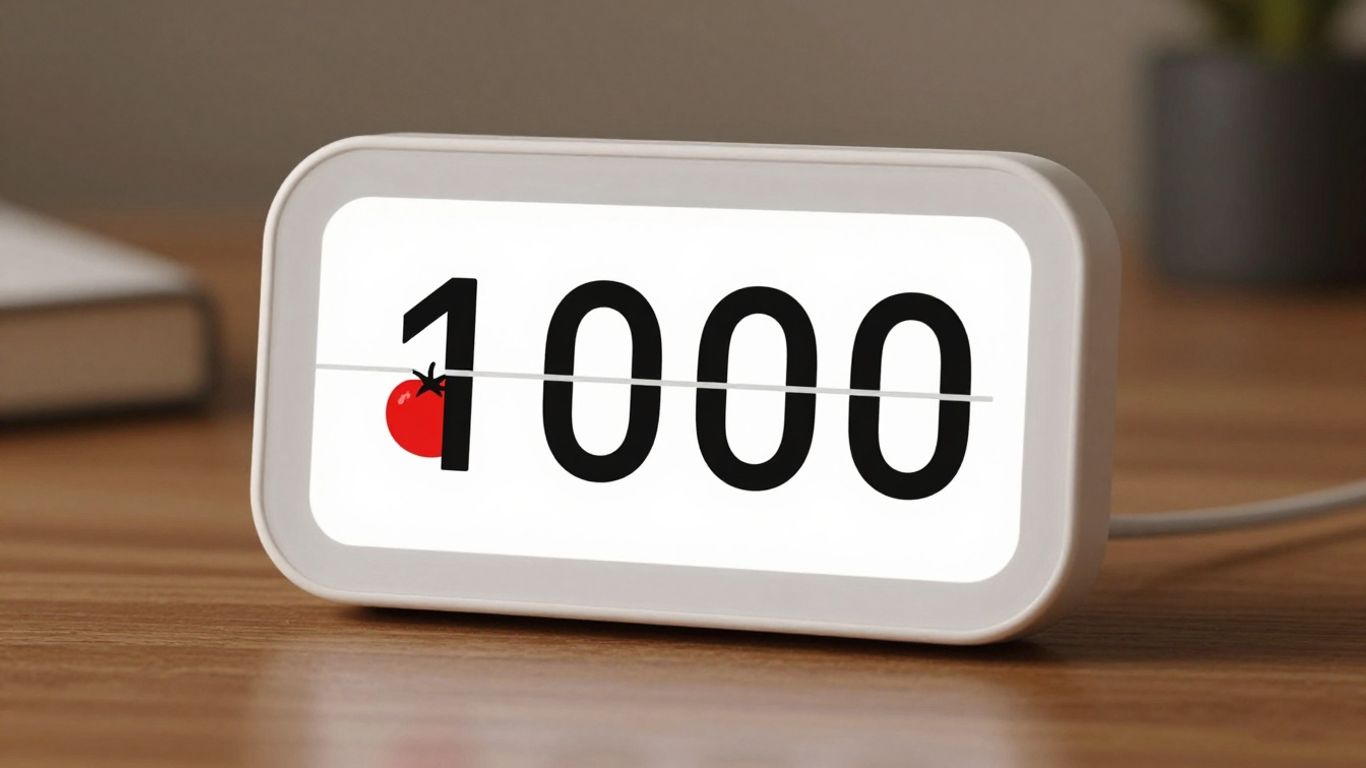 Marinara Timer interface with tomato icon and countdown.