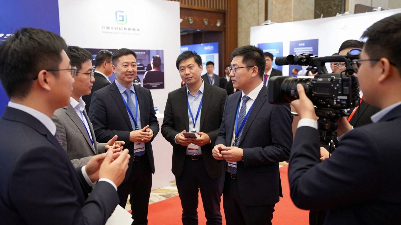 Corporate event videography capturing engaging attendees and content creation.