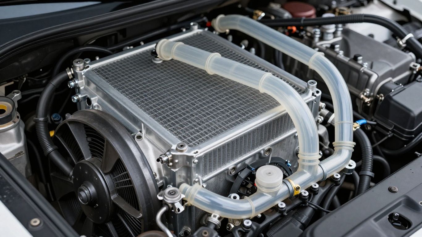 Radiator and cooling system components