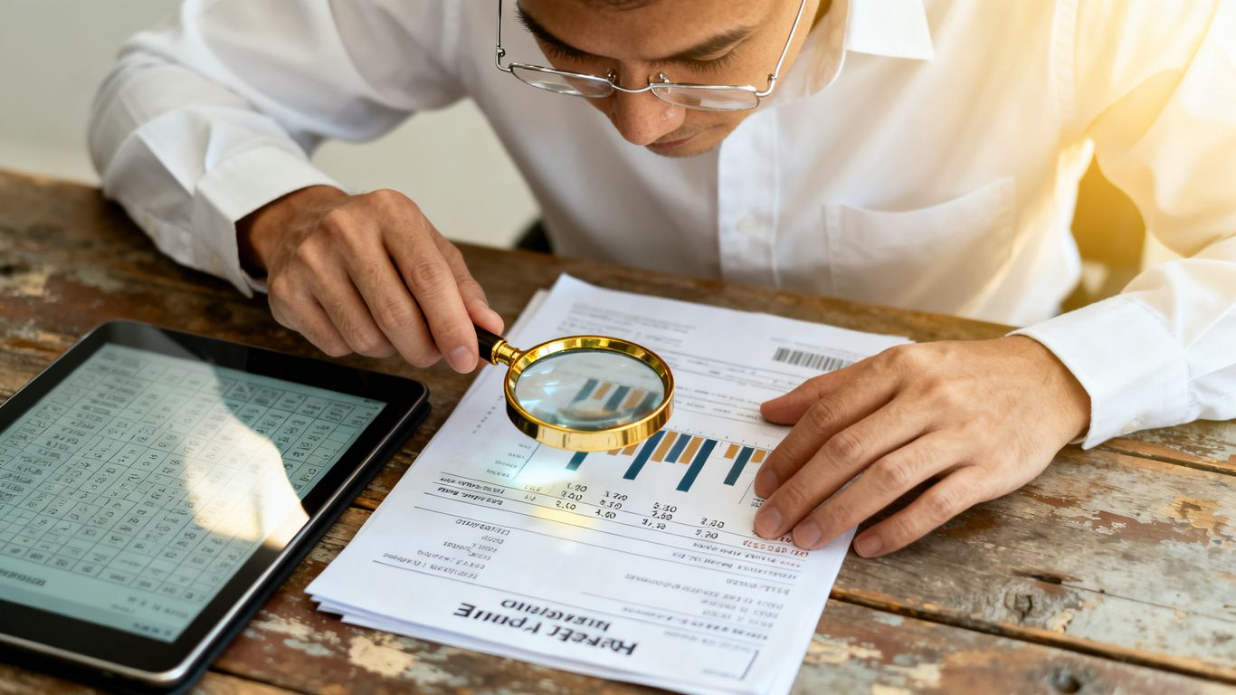 Expert studying energy bills