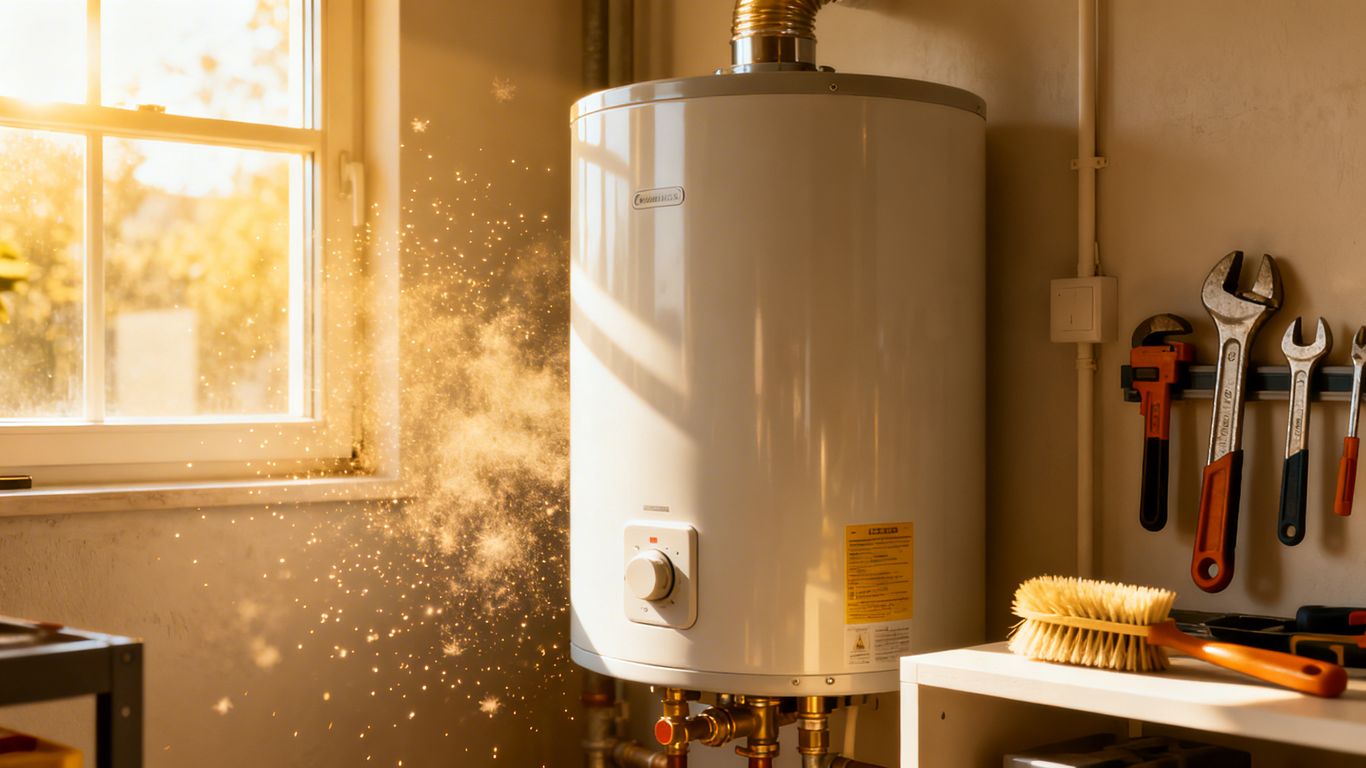 Spring water heater maintenance checklist