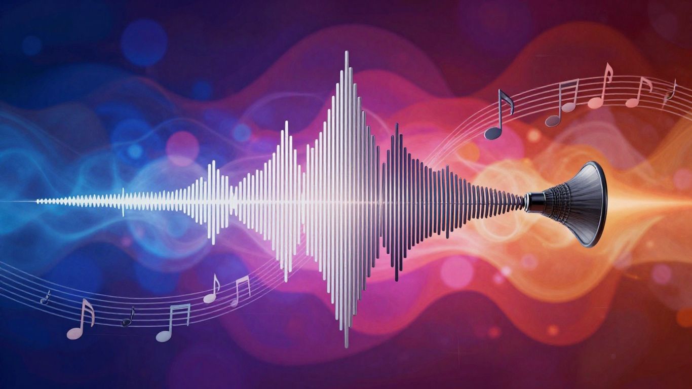 AI generating music from text prompts.