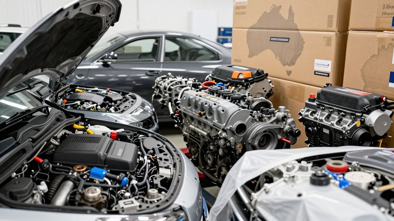 Car engines with free Australia-wide delivery to Canberra.