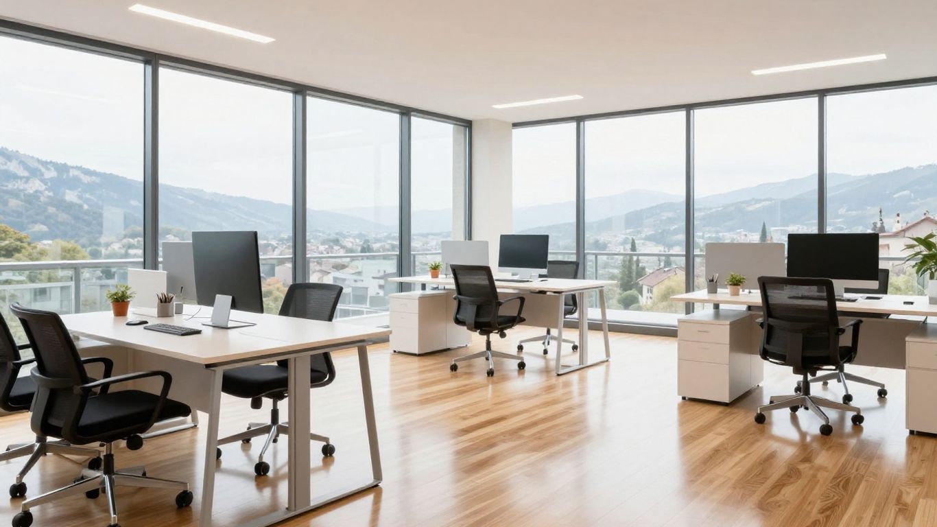 locaux de bureau impeccables