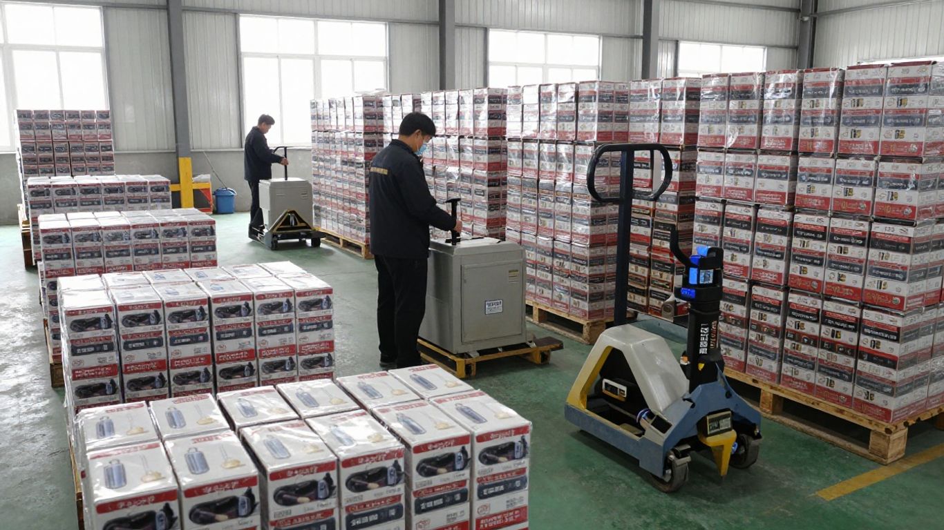 Freight cartons prepared for international vape shipping