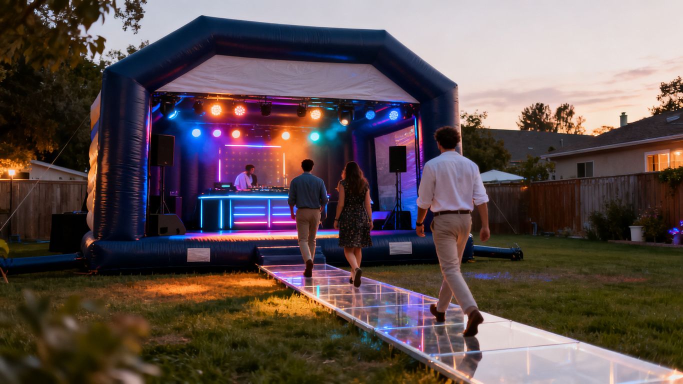 How Long Does Inflatable Nightclub Delivery and Setup Take?