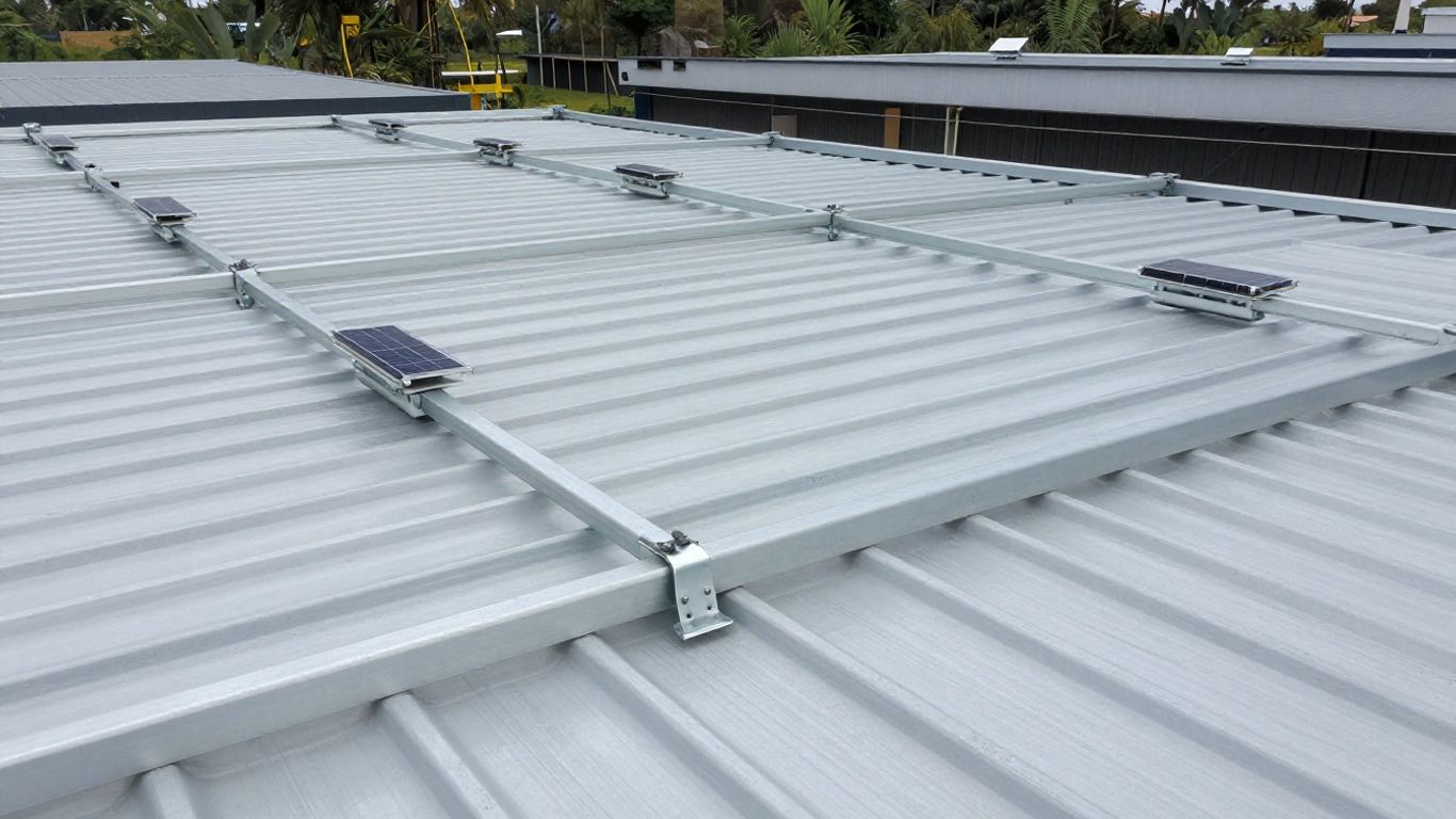 Industrial roof integrity and mounting