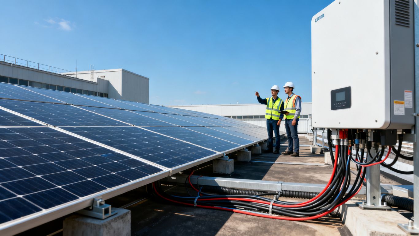 Simulation d’une installation photovoltaïque sur toiture