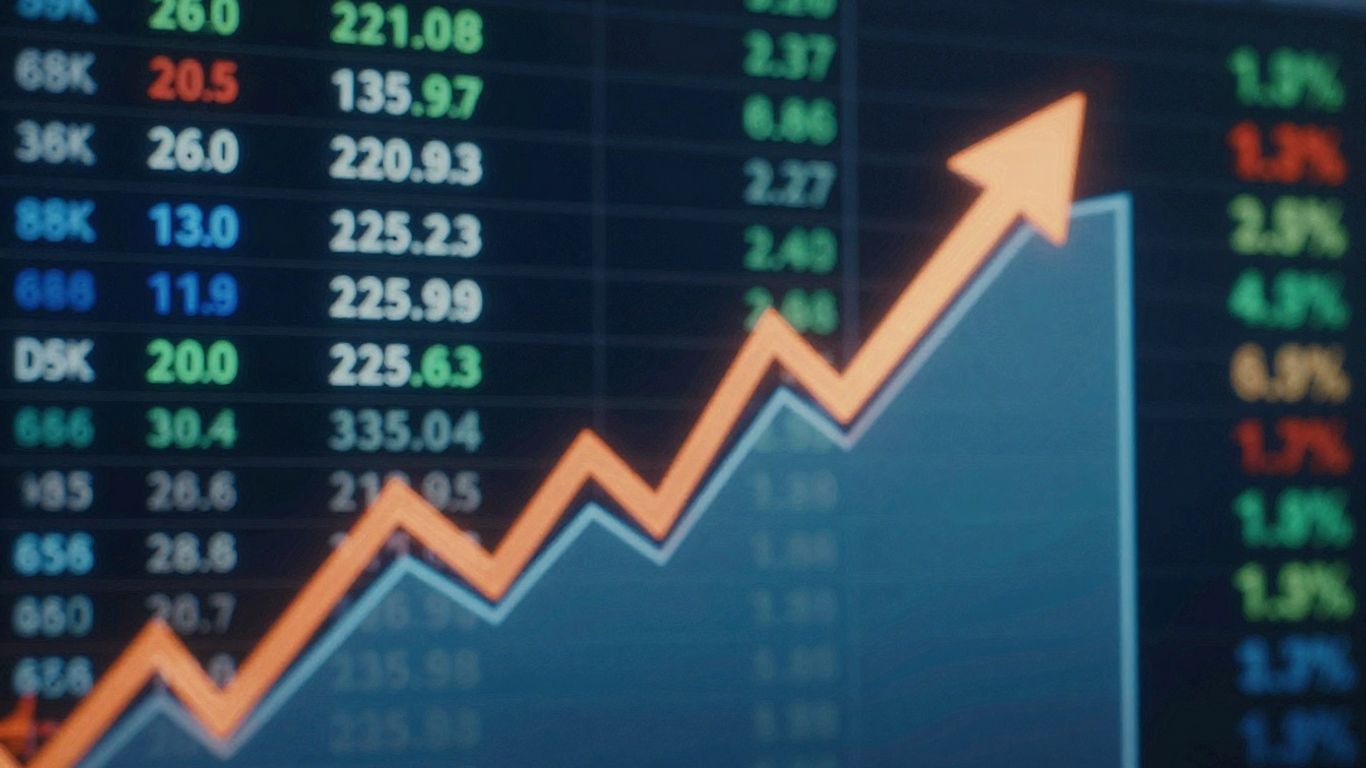 Forex trading momentum and breakout strategy visual.
