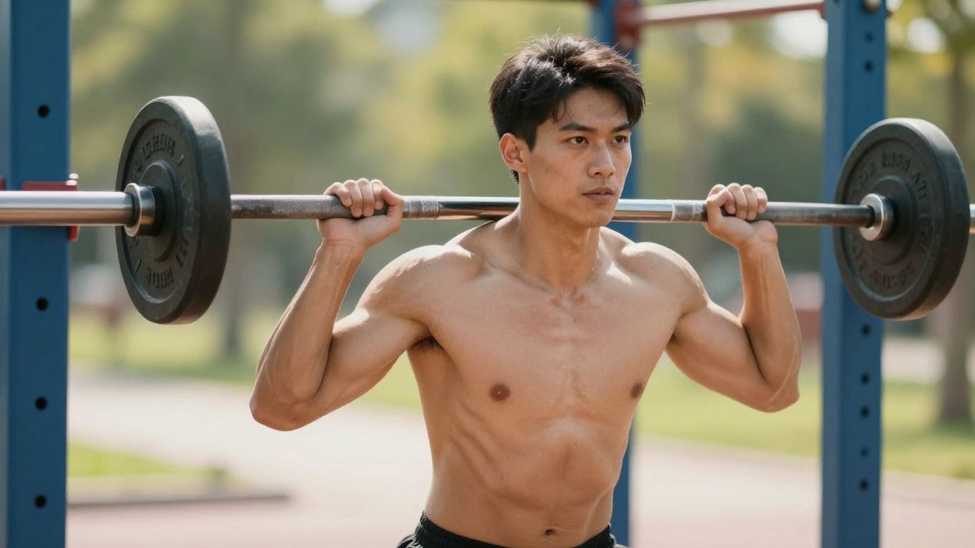Person achieving fitness goals with Herbalife protein.