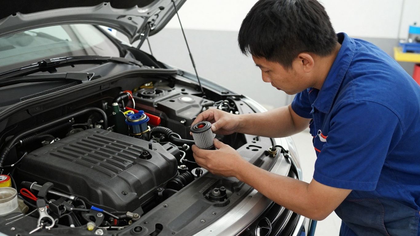 Oil change maintenance