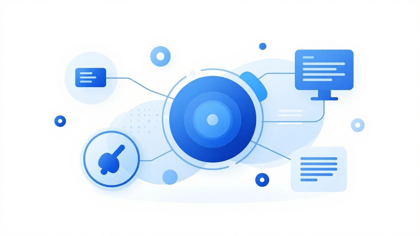 Technical illustration of email data analysis.