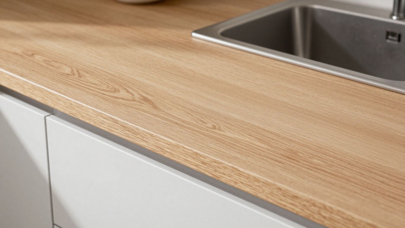 IKEA SÄLJAN worktop texture and installation