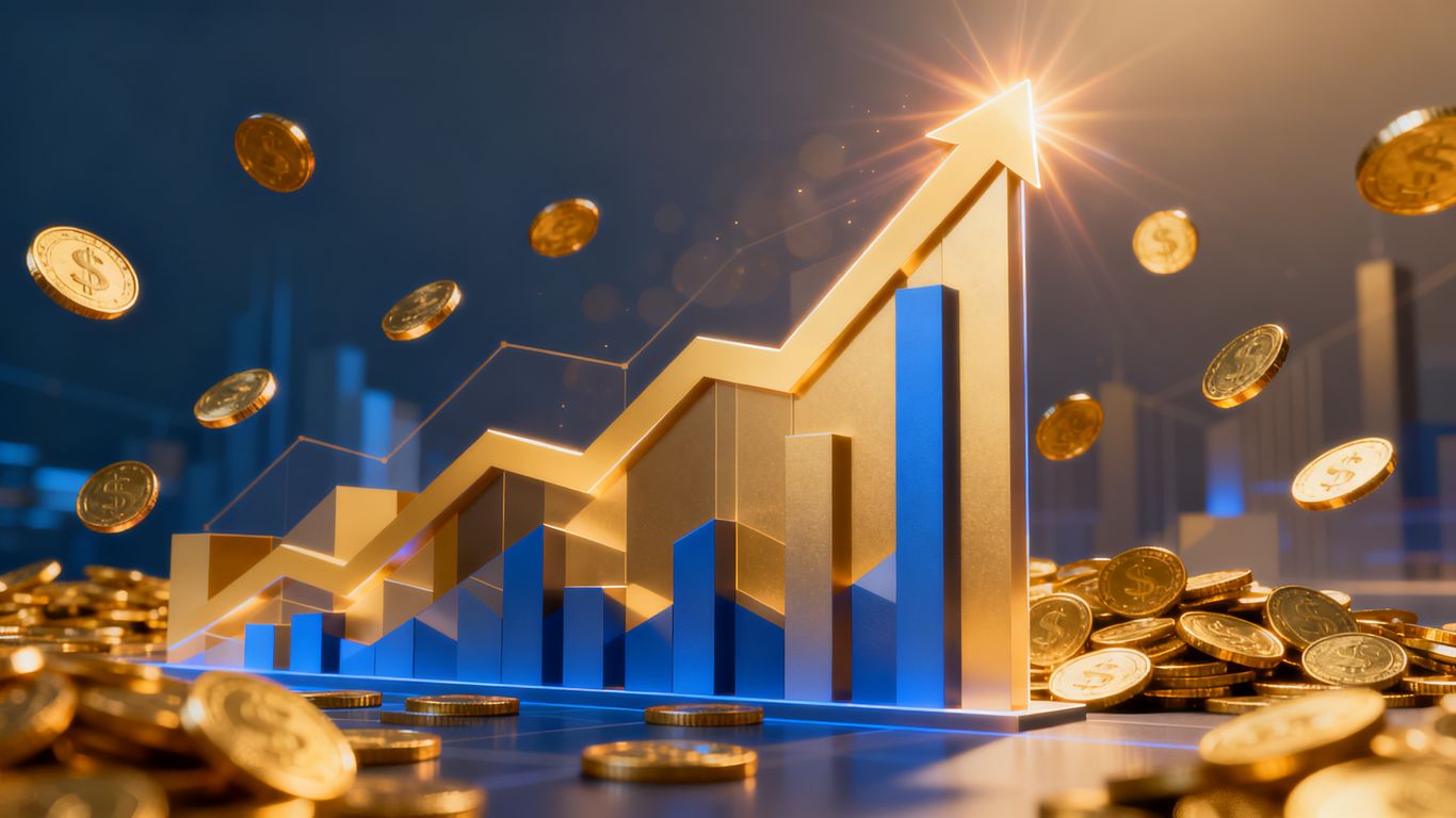 Stock market growth and investment success