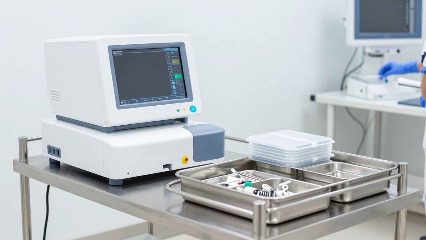 Healthcare equipment prepared for clinical deployment