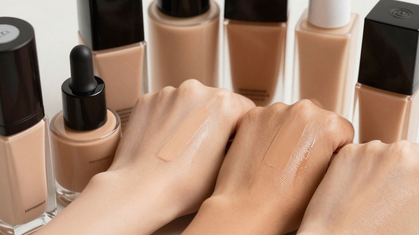 Tinted moisturizers for olive skin tones.