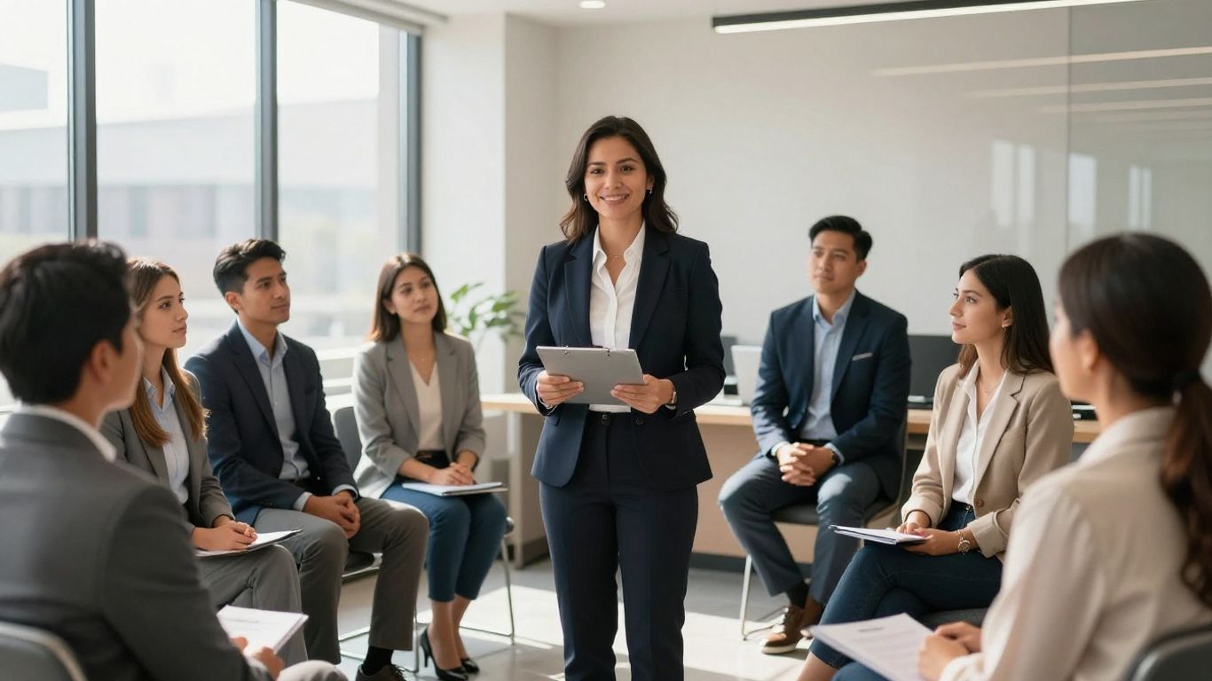 Hispanic immigration lawyer with clients in Spokane.