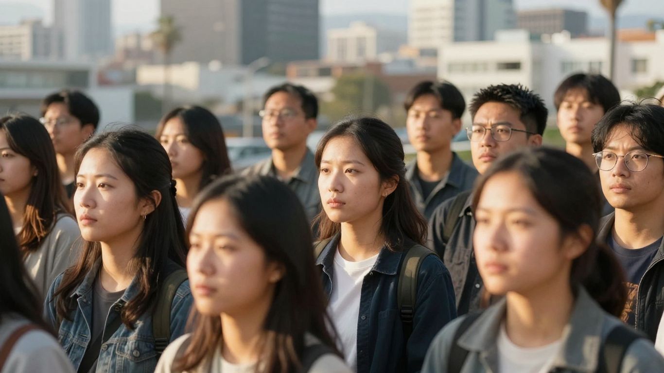 Immigrant rights advocates gathered in California.