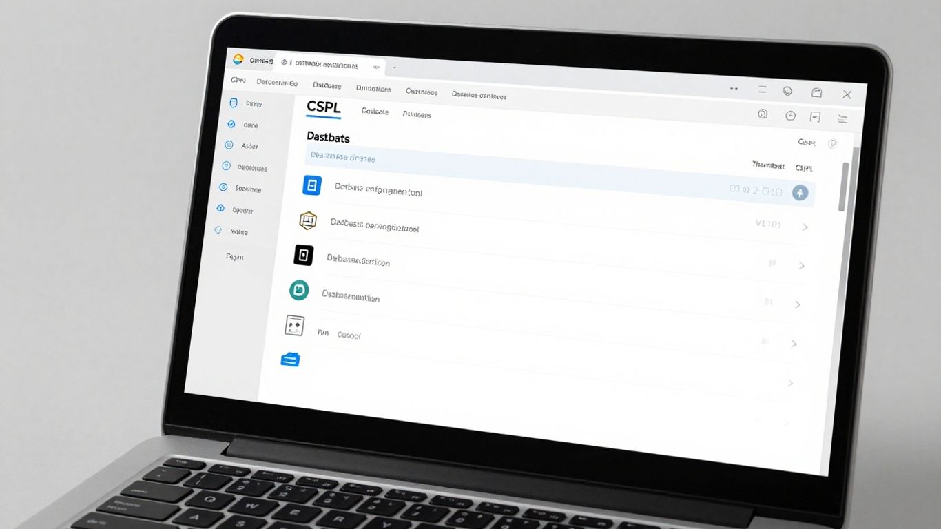 Captura de pantalla de cPanel para bases de datos MySQL.