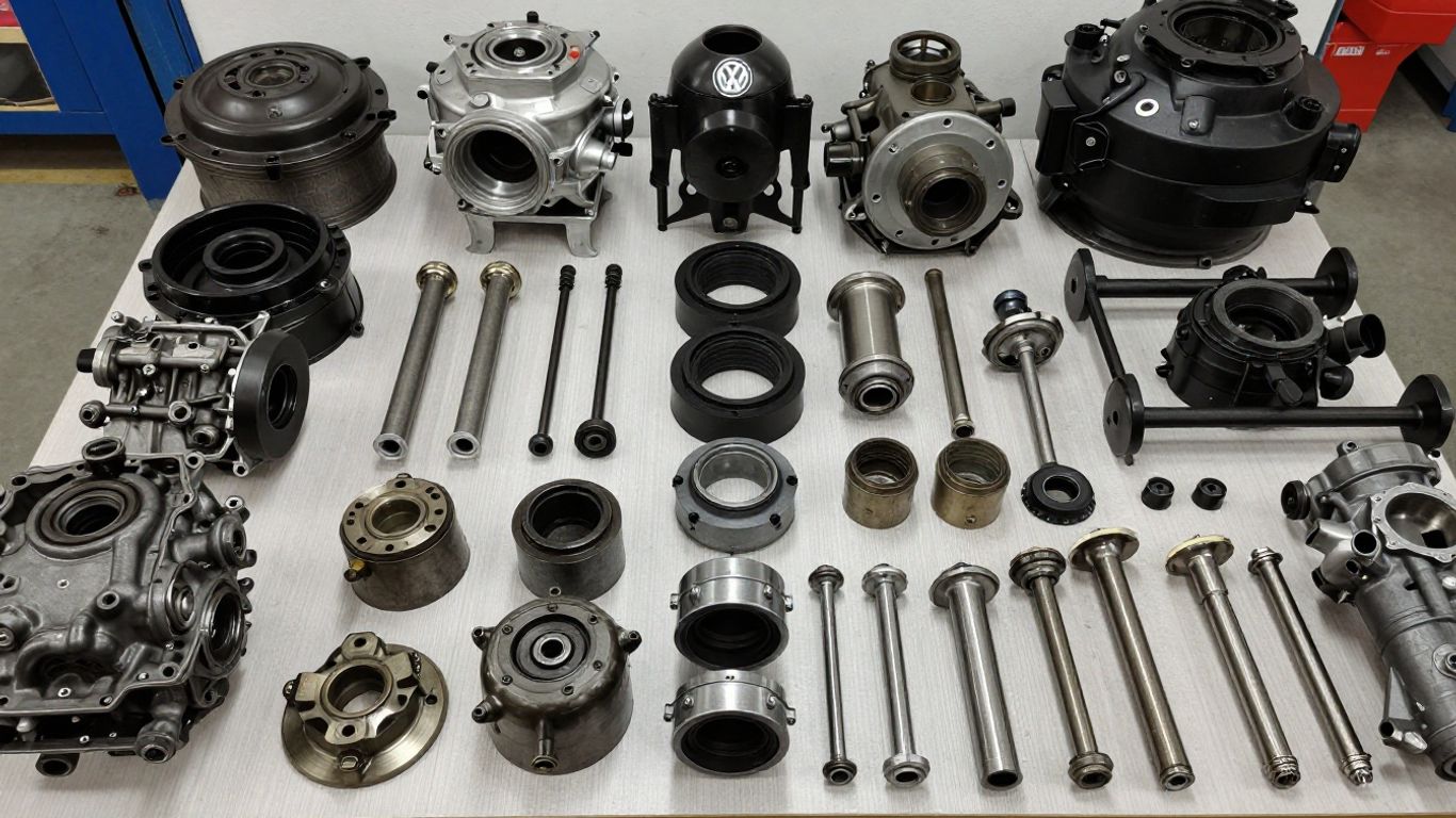 Volkswagen car parts and engines for sale.