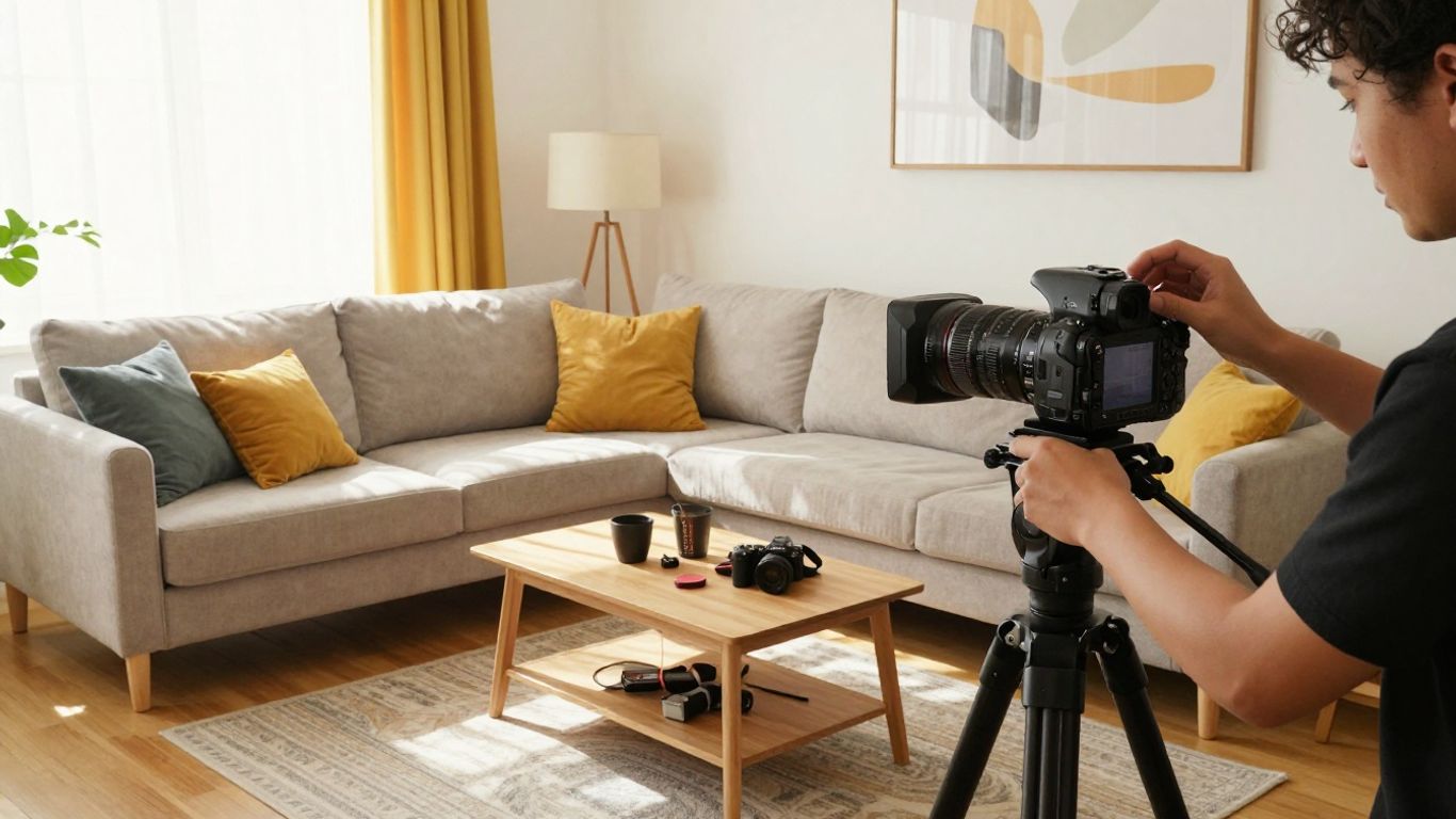 Airbnb interior used for film and photo shoots.