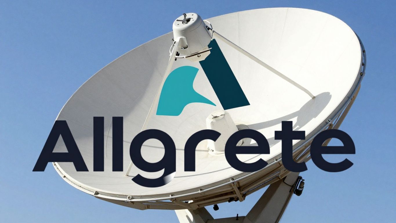Al Jazeera English logo with satellite dish