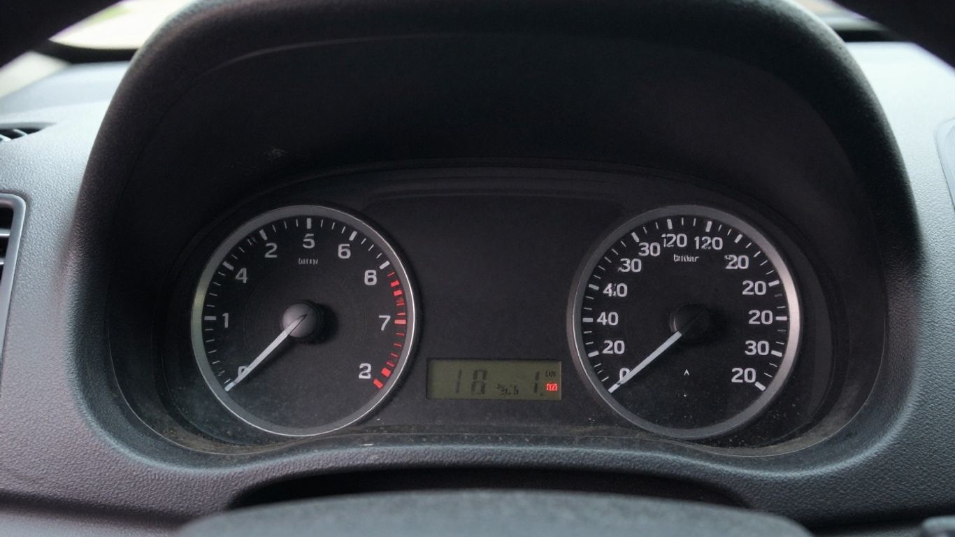 Manipulierter Kilometerzähler im Auto