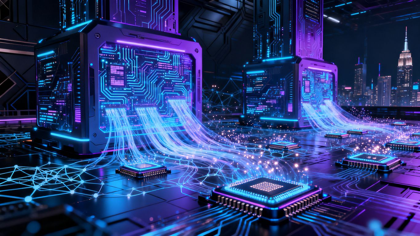 AI evolution from supercomputers to embedded intelligence.