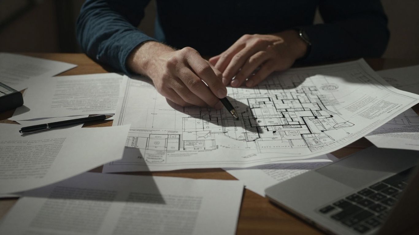 Preparedness amidst chaos: blueprint in hand.