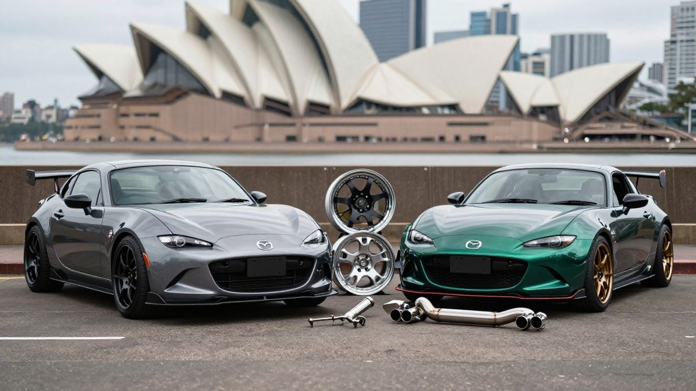 Used Mazda MX-5 performance parts in Sydney.