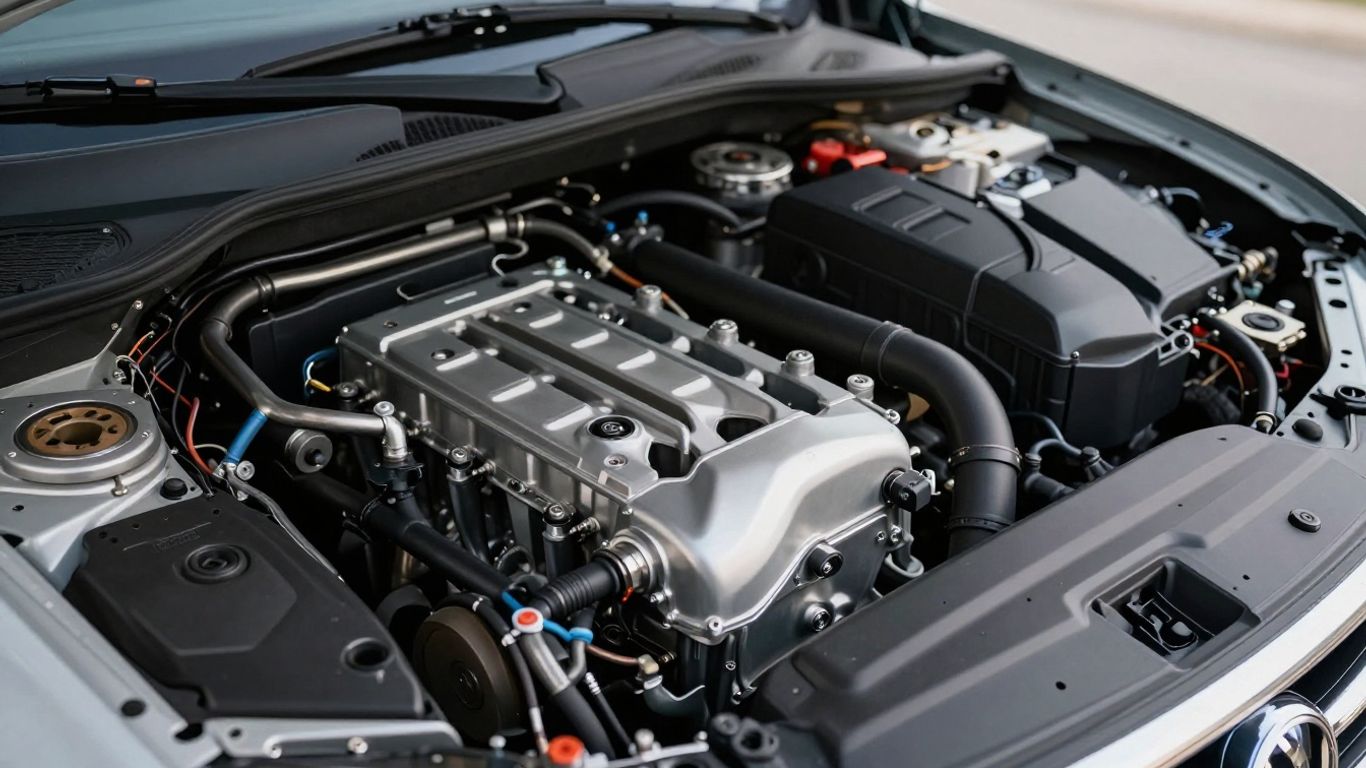 Golf Motorraum und technische Komponenten