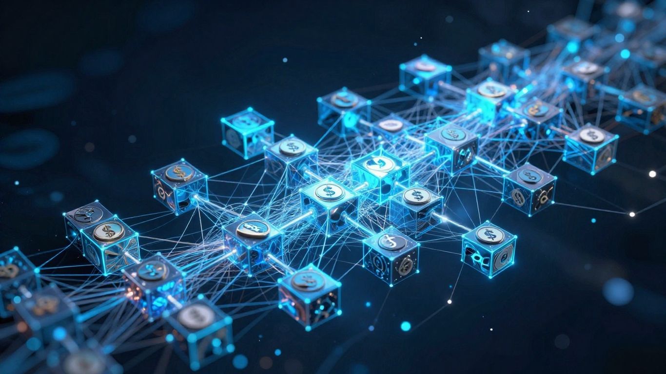 Blockchain network transforming global payment systems.