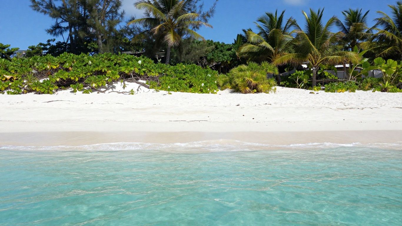 Stunning Bahamian beach