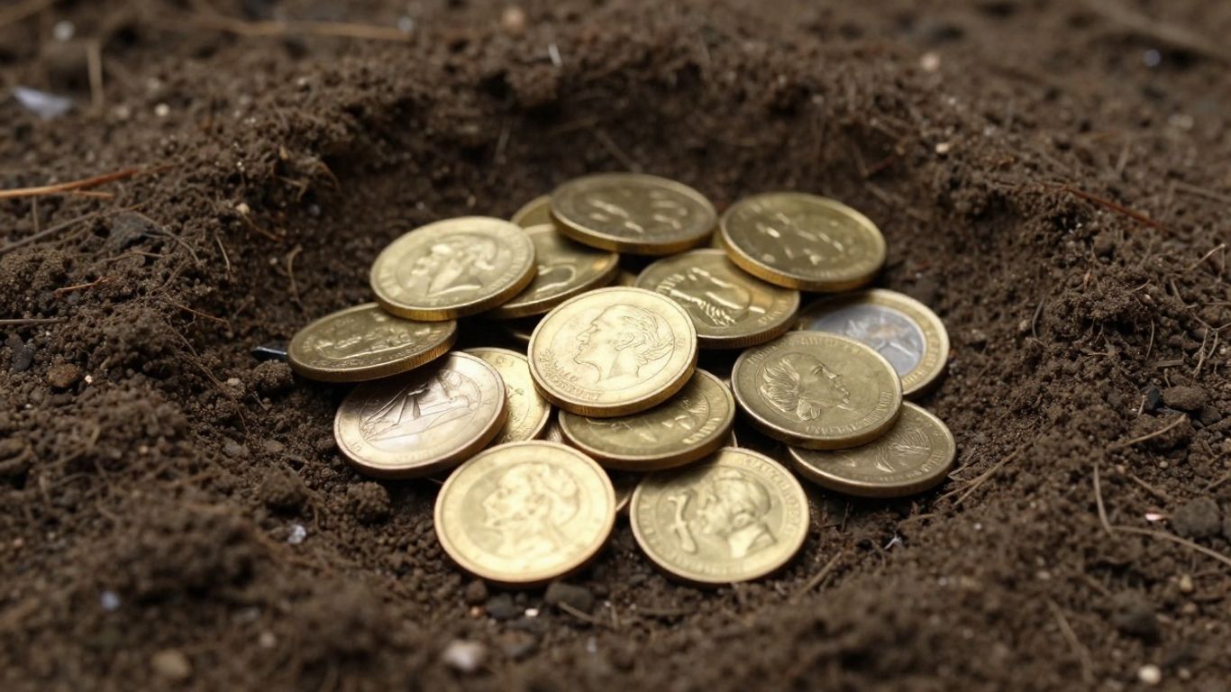 地下埋藏着黄金