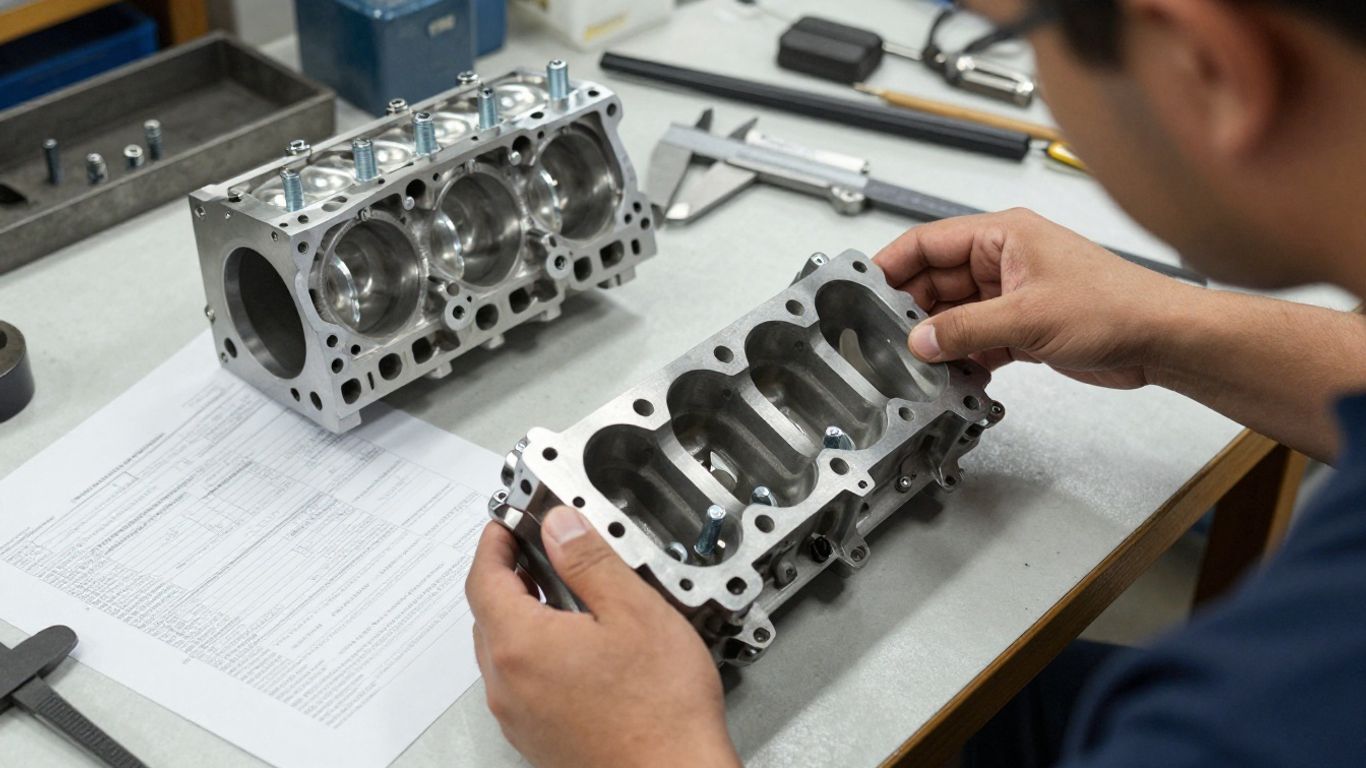 Engine identification and cylinder head comparison