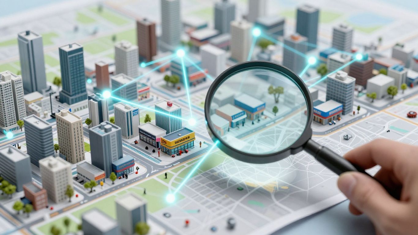 Local businesses connected digitally for improved visibility.