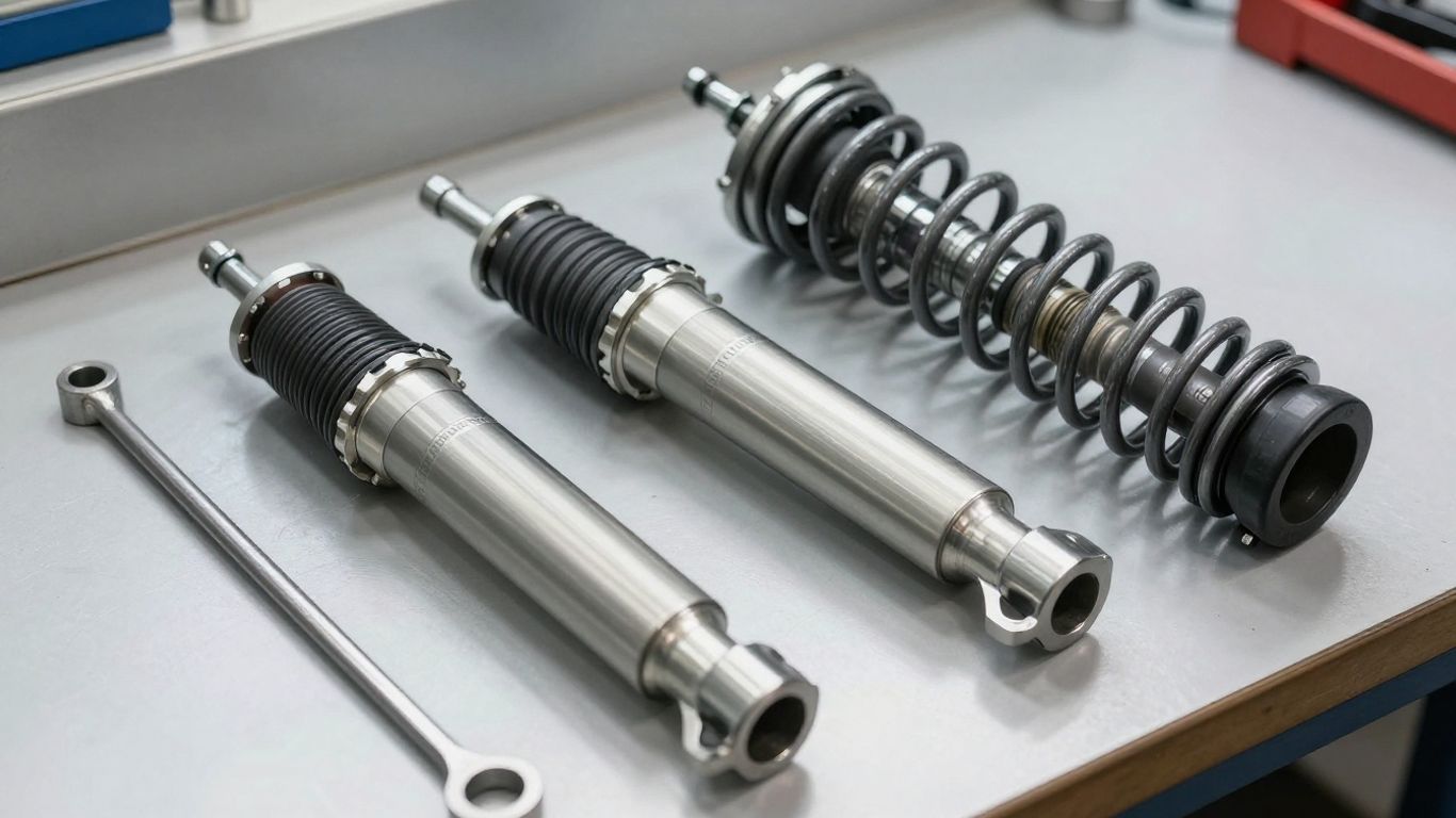 Haval shock absorber parts beside tools