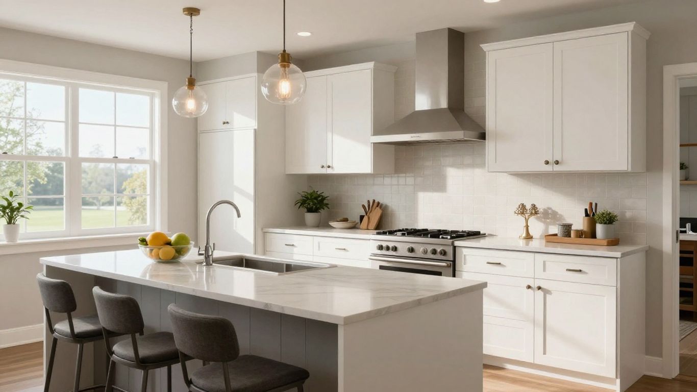 Remodeled kitchen in Dacula, Georgia