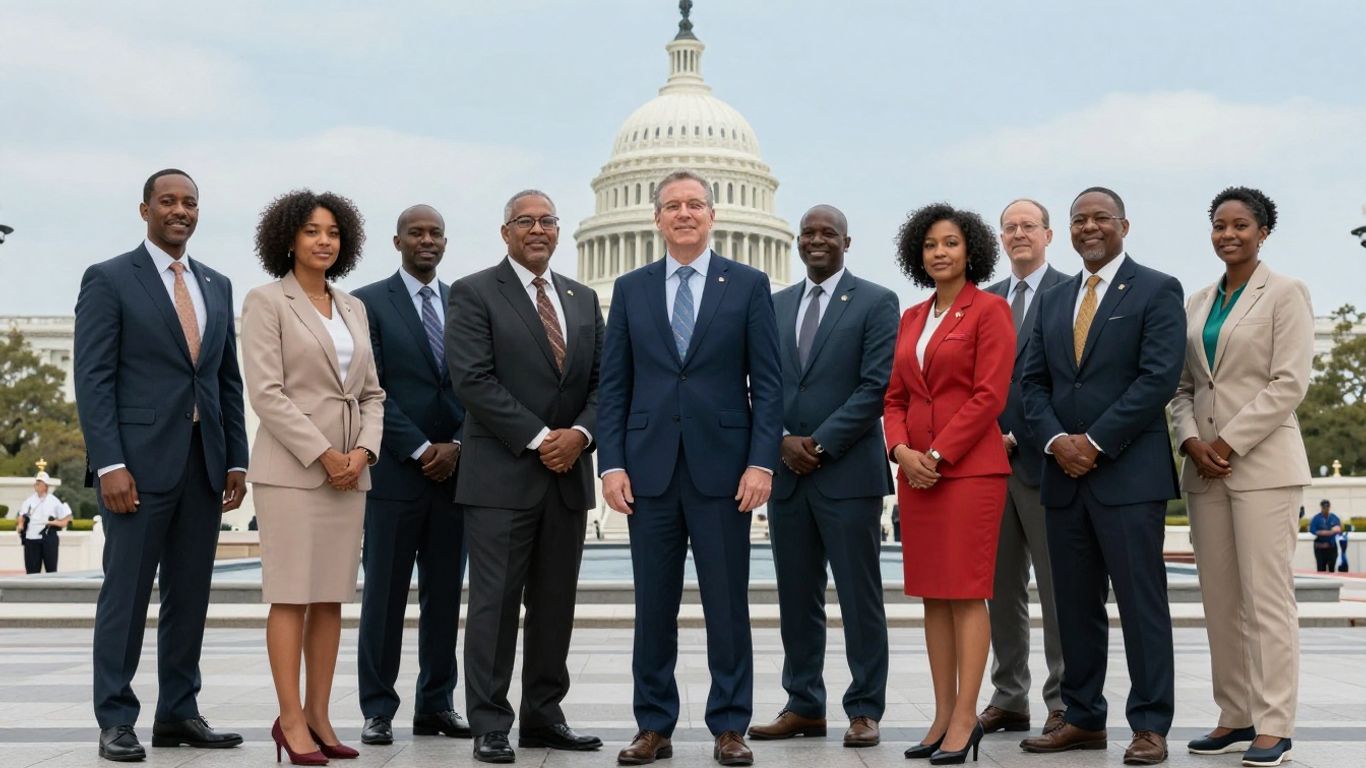 Congreso de EE.UU. y trabajadores discutiendo reforma migratoria.