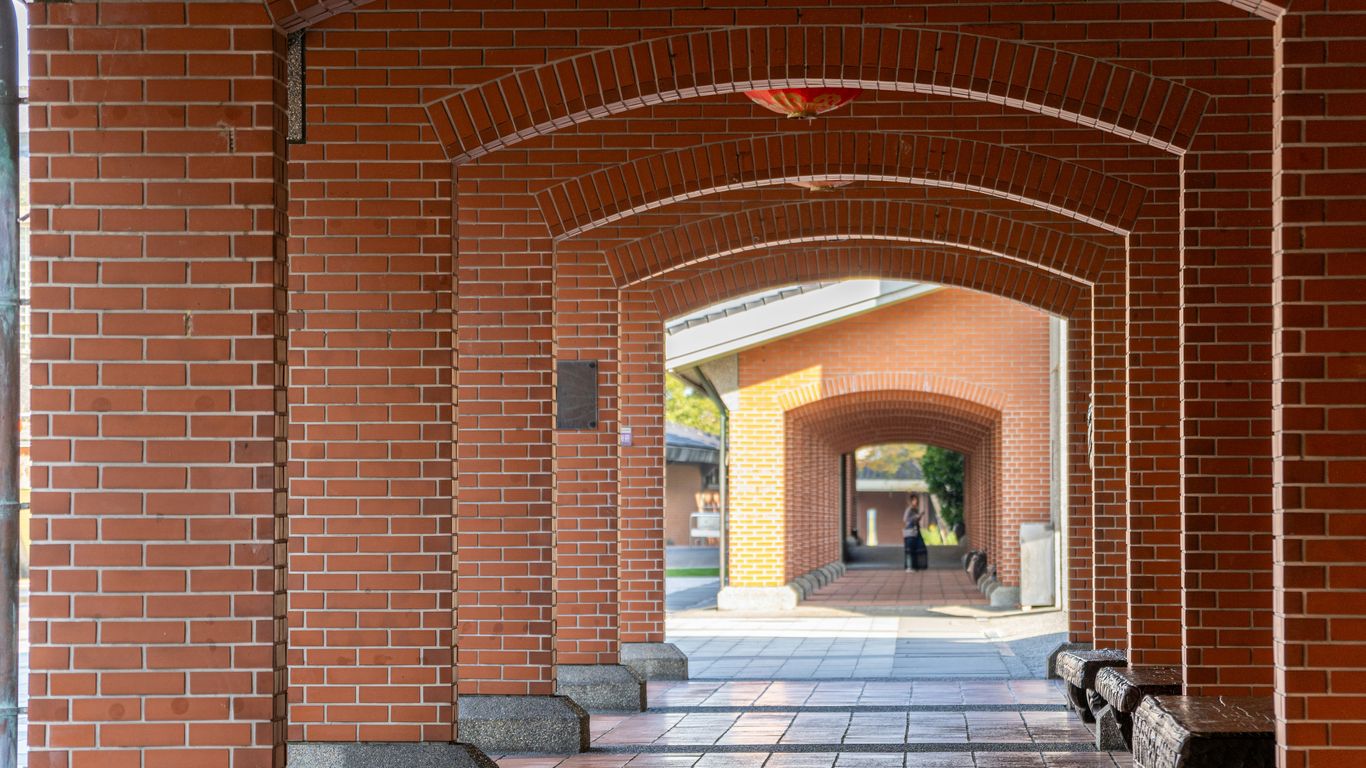 Traditional hall doorway with carved details