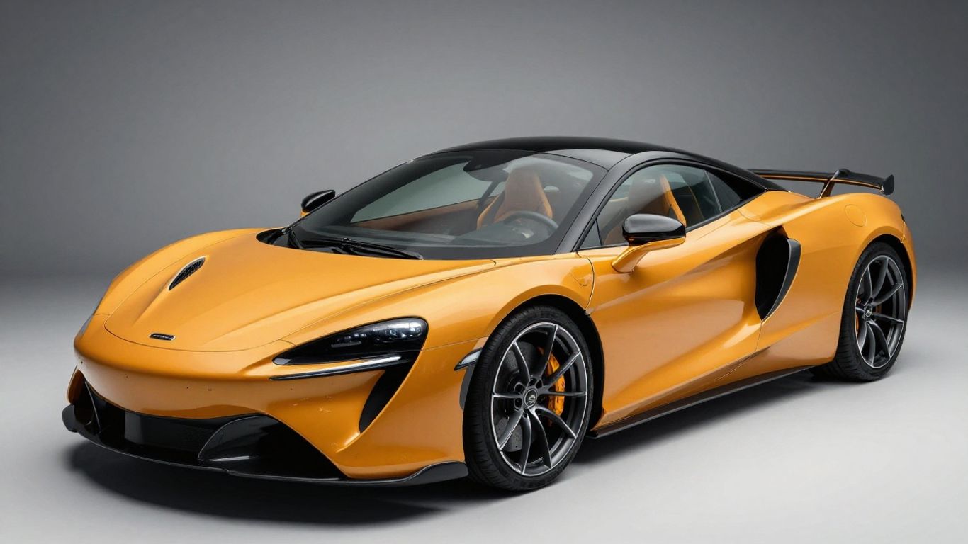 McLaren Artura supercar with extended warranty options.