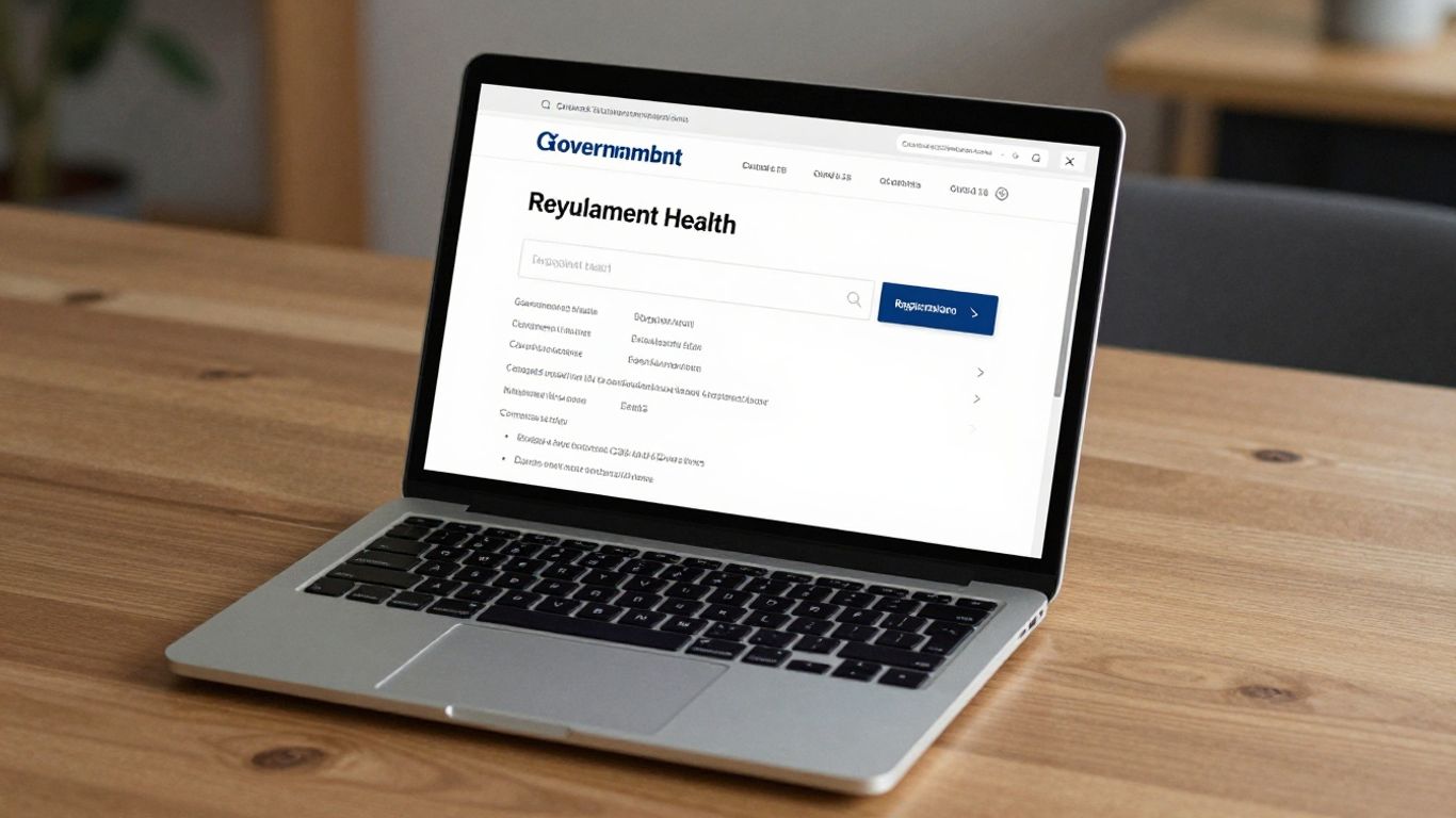 Verificar registros en portales de salud pública