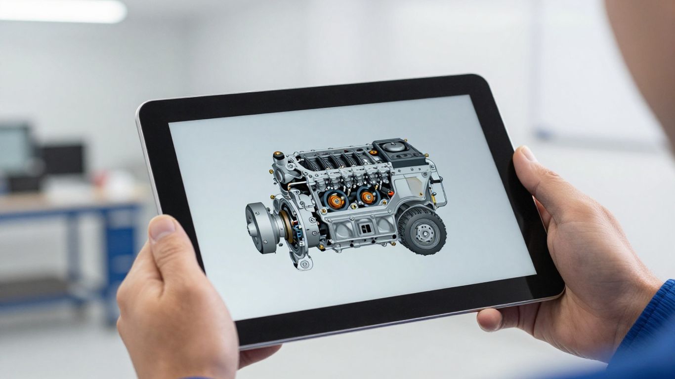 Using a digital catalog for part identification