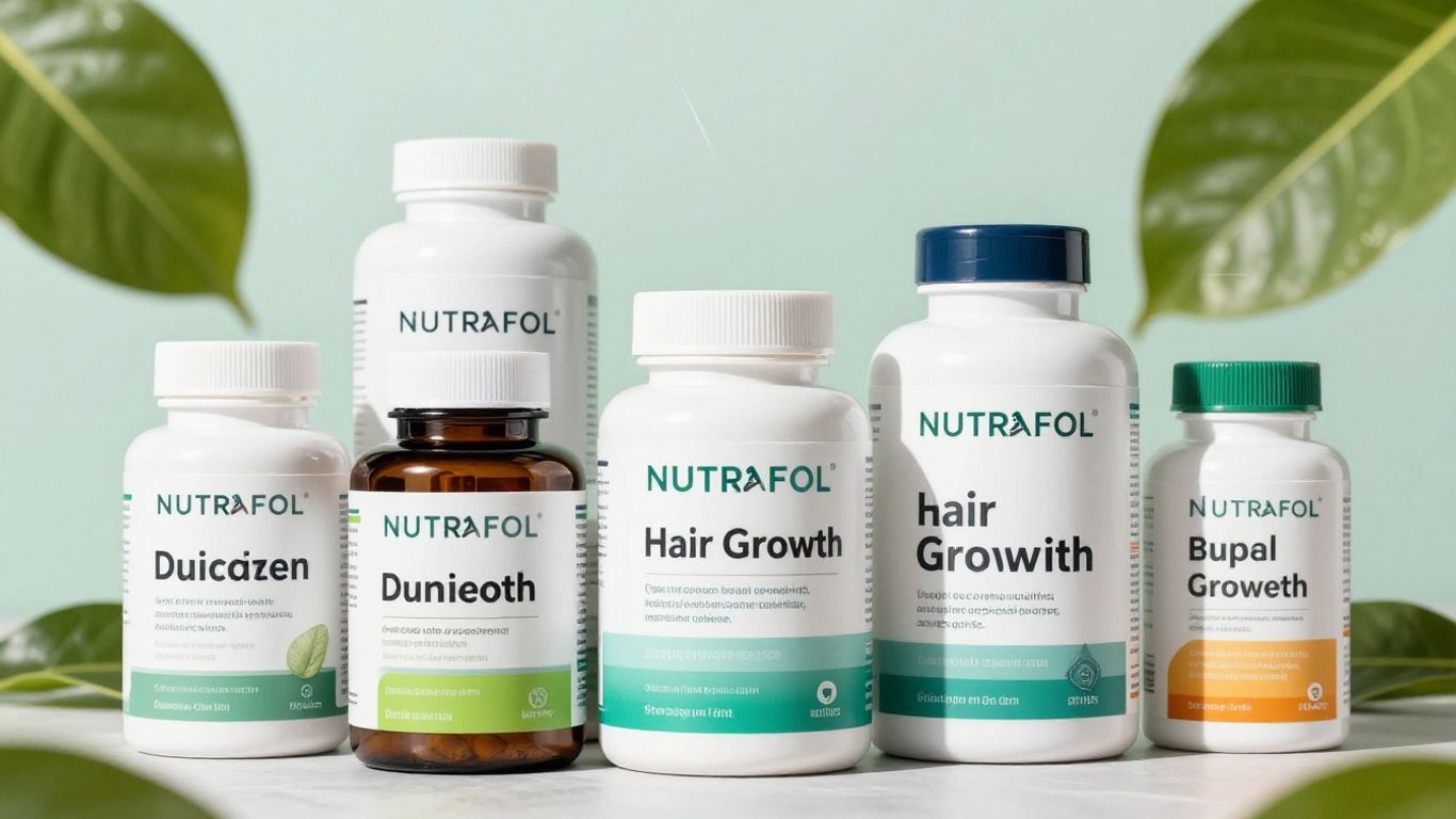 Nutrafol hair growth supplements collection