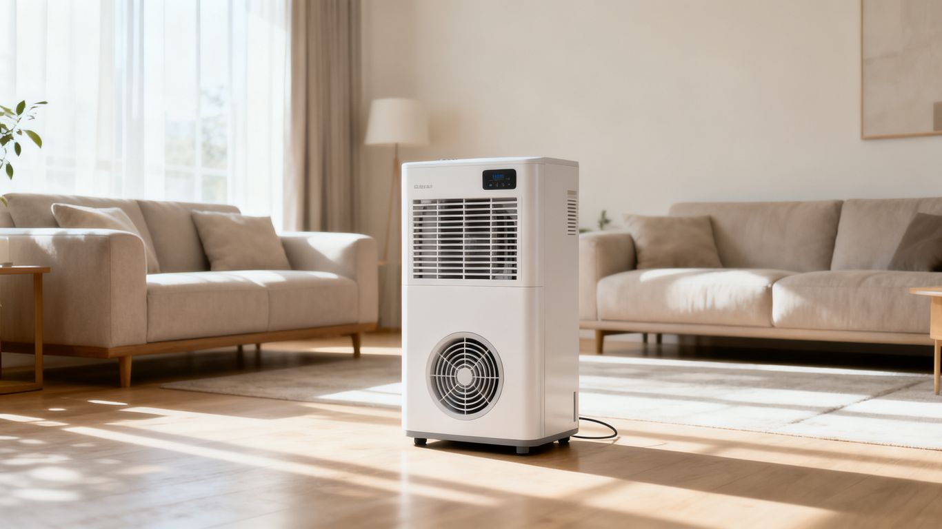 Ensuring proper ventilation around the dehumidifier unit.