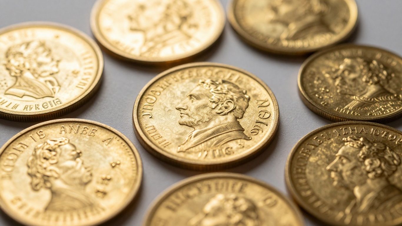 Collection of valuable gold certificates