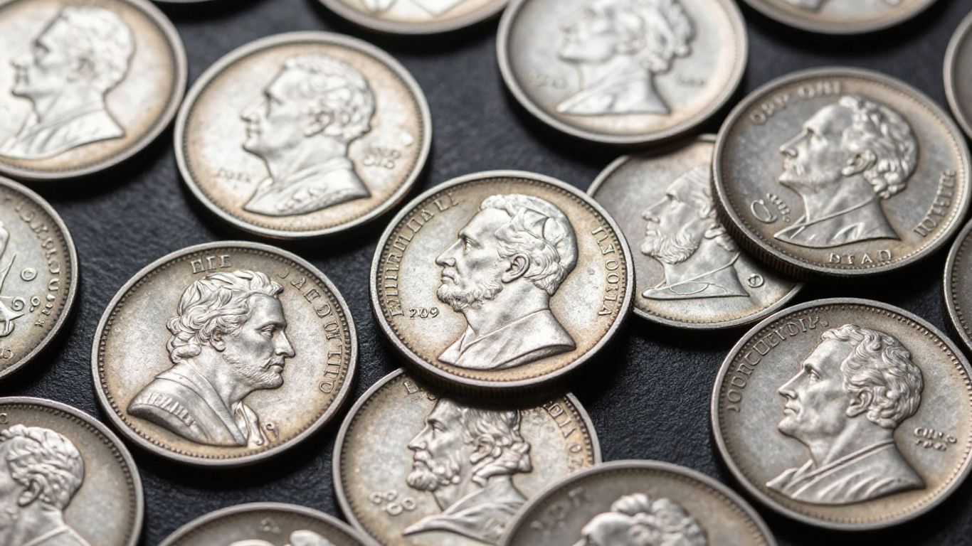 Collection of valuable silver coins