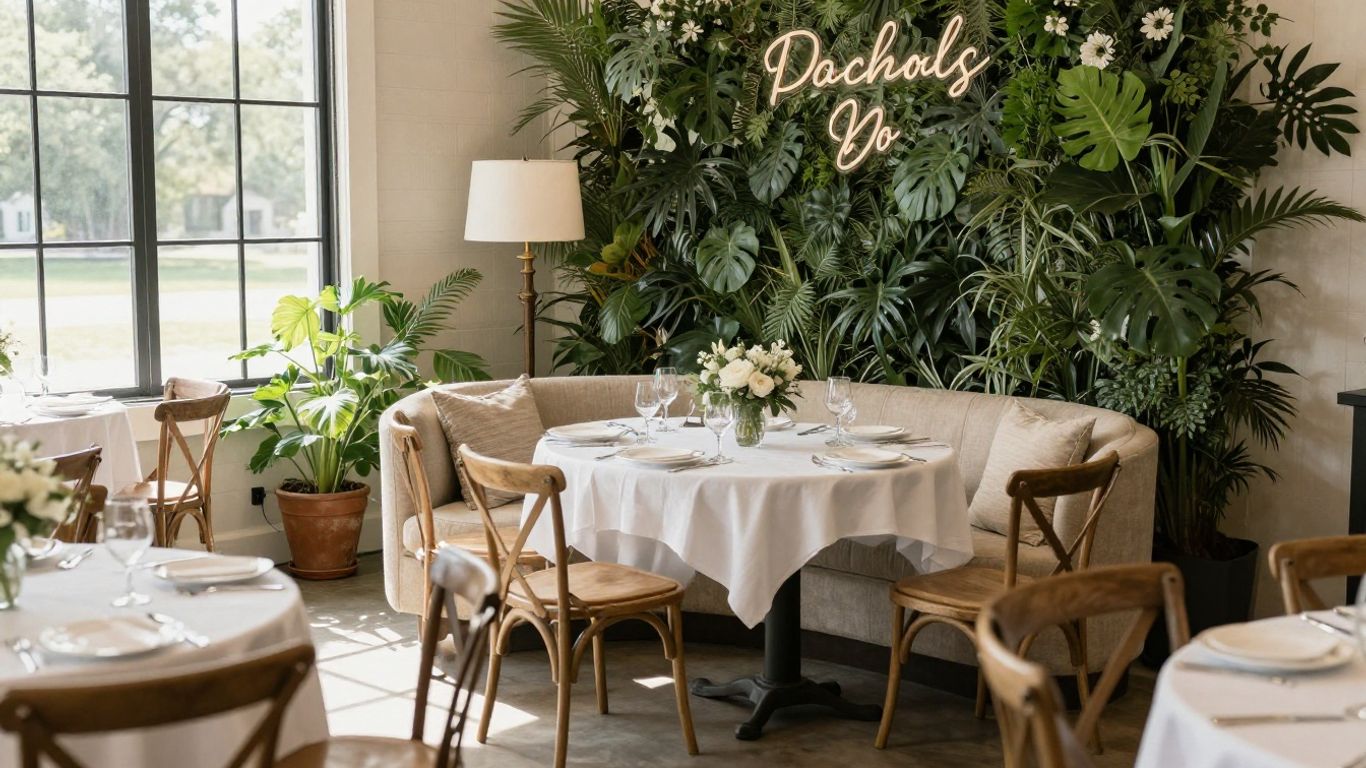 Intimate wedding venue in Addison, TX