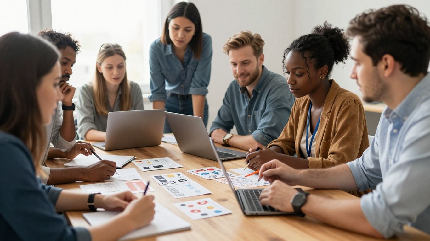 Teams planning a unified growth strategy