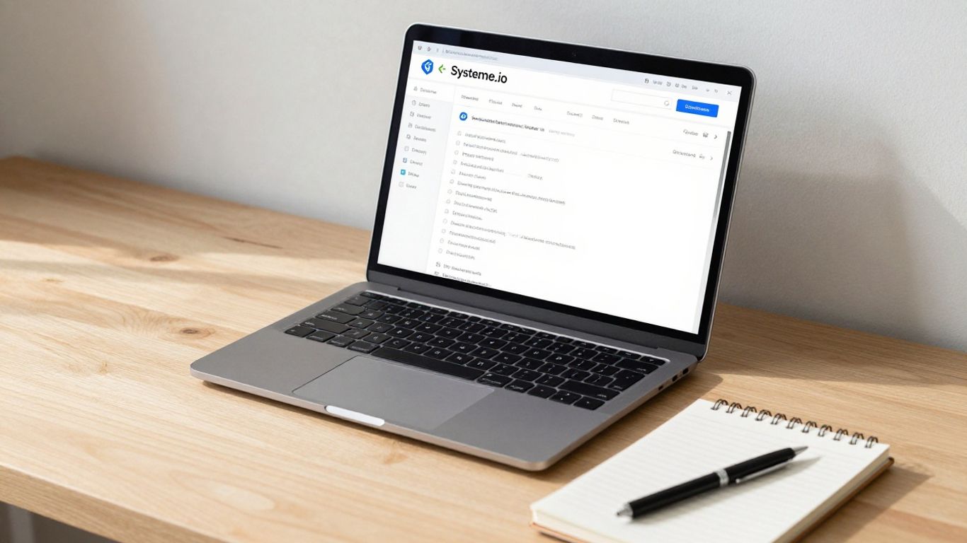 Interface Systeme.io